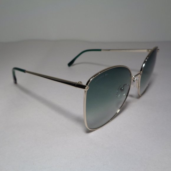 Lacoste L224S Gold Green New Women\'s Sunglasses main image 10